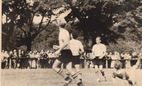 Mögelin II gegen Motor Rathenow II auf dem Sportplatz Haveleck im Jahr 1957