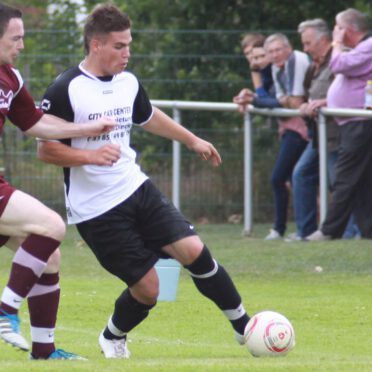 Fußballmotiv aus dem MSC-Vereinsarchiv
