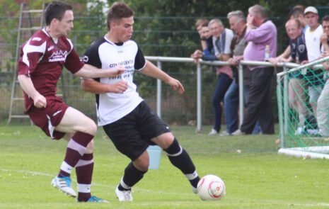Fußballmotiv aus dem MSC-Vereinsarchiv