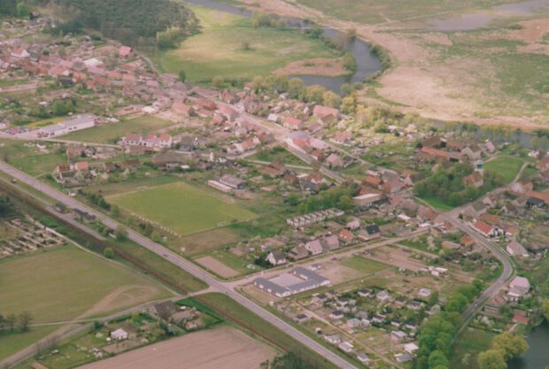 Archivbild zum Beitrag „Der neue Sportplatz“